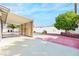 Spacious backyard featuring a covered patio area and a refreshing pool, ideal for outdoor enjoyment at 5168 Wilbur St, Las Vegas, NV 89119