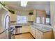 Kitchen featuring stainless steel appliances, granite countertops and adjacent views of the living room at 5250 S Rainbow Blvd # 2120, Las Vegas, NV 89118