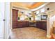 Bathroom vanity with dual sinks and a large mirror plus storage at 861 Majestic Ridge Ct, Henderson, NV 89052