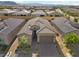 Beautiful single-Gathering home featuring a well-manicured yard and a two-car garage at 8705 Fordster St, Las Vegas, NV 89166