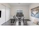 Office space with sliding closet doors and large framed art at 924 Mayfield Manor Ln, Las Vegas, NV 89138