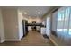 Bright, open kitchen with stainless steel appliances and backyard access at 9328 Jumpin Juniper Ave, Las Vegas, NV 89129