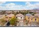 An aerial view shows this charming home with a well-maintained yard at 9527 Havasu Canyon Ave, Las Vegas, NV 89166