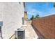 Backyard features low maintenance space with block wall and patio access at 9527 Havasu Canyon Ave, Las Vegas, NV 89166