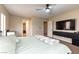 Bedroom featuring a TV and closet at 9527 Havasu Canyon Ave, Las Vegas, NV 89166
