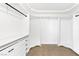 Walk-in closet with custom shelving and drawers for ample storage at 9527 Havasu Canyon Ave, Las Vegas, NV 89166