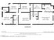 Second level floor plan with clear room dimensions, bedroom and bathroom locations, and square footage at 10190 Natural Anchor St, Las Vegas, NV 89166