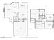 Floor plans showing layout of both floors of the home at 1904 Monte Alban Dr, North Las Vegas, NV 89031