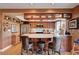 Well-appointed kitchen with stainless steel appliances, granite countertops, and cherry wood cabinetry at 1905 Calle De Espana, Las Vegas, NV 89102