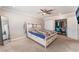 Bedroom with a large closet and closet doors; ample natural light at 212 Huntly Rd, Las Vegas, NV 89145