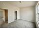 This bedroom features a large window for natural light and an adjacent closet at 2525 Sierra Bello Ave # 103, Las Vegas, NV 89106