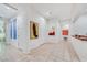 Bright hallway with neutral tones and art-lined walls at 2785 Soft Horizon Way, Las Vegas, NV 89135