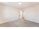 Neutral bedroom featuring a closet and entrance to another room at 308 Fox Cir, Las Vegas, NV 89107