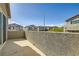 Balcony with concrete flooring and privacy wall overlooking neighboring homes at 4813 Stony Hill St, North Las Vegas, NV 89031