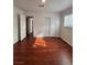 Bedroom with window, closet and wooden floors showing clean and functional space at 5312 W Oakey Blvd, Las Vegas, NV 89146