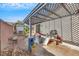 Backyard showing covered patio at 700 Northstar St, Las Vegas, NV 89107