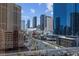 Expansive city view from the property, showcasing vibrant cityscape and iconic buildings at 125 E Harmon Ave # 809, Las Vegas, NV 89109