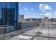 Panoramic city view featuring high rise buildings, parking structure and clear sky with fluffy clouds at 125 E Harmon Ave # 809, Las Vegas, NV 89109