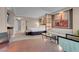 Open suite featuring a luxurious bed, living area, and kitchenette for a comfortable stay at 125 E Harmon Ave # 809, Las Vegas, NV 89109