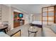 Suite features kitchenette, sleeping area, and sitting area at 125 E Harmon Ave # 809, Las Vegas, NV 89109