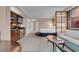 Open suite with kitchenette, sleeping area, and sitting area at 125 E Harmon Ave # 809, Las Vegas, NV 89109