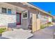 Close up exterior view of walkway leading to front entrance at 1805 Ivanhoe Way, Las Vegas, NV 89102