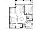 Detailed floor plan showcasing the layout of the property at 19 E Agate Ave # 307, Las Vegas, NV 89123