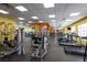 Community gym containing treadmills, weight machines, and more at 19 E Agate Ave # 307, Las Vegas, NV 89123