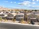 An aerial view of a suburban neighborhood with well-maintained homes at 2740 Aldine Ct, Las Vegas, NV 89142