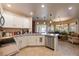 Bright kitchen with stainless steel appliances and tile flooring at 341 Dylan Pl, Pahrump, NV 89048