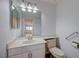 Clean bathroom features a large mirror and ample counter space at 519 Cayuga Ct, Boulder City, NV 89005