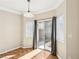 Dining area features a sliding door to outside space at 6116 Casa Antiqua St, North Las Vegas, NV 89081