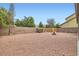 Spacious backyard with a low maintenance desert landscape at 7344 Jelson Falls St, Las Vegas, NV 89131