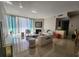 Bright and airy living room with modern furniture and stylish decor at 745 N Royal Crest Cir # 151, Las Vegas, NV 89169