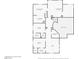 Detailed upstairs floor plan of the home at 8106 Buffalo Clan Ct, Las Vegas, NV 89131