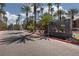 Community entrance with well-maintained landscaping, palm trees and Sedona at the Boulevard signage at 9000 Las Vegas Blvd # 1245, Las Vegas, NV 89123