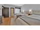 Bedroom featuring three beds and hardwood floors at 9000 Las Vegas Blvd # 2138, Las Vegas, NV 89123