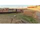 Outdoor corral area with a haystack at 1464 Barlow Ave, Moapa, NV 89025