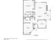 Floor plan shows the layout of the home including bedrooms, bathrooms, living room and kitchen at 1851 Hillpointe Rd # 2922, Henderson, NV 89074