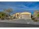 Charming single-story home with a well-manicured front yard and an attached two-car garage at 2820 Thunder Bay Ave, Henderson, NV 89052