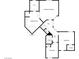 Detailed floor plan of the third floor with primary bedroom and bathrooms at 4075 E Oquendo Rd, Las Vegas, NV 89120