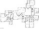 Detailed floor plan layout of the home, showcasing the arrangement of rooms at 4075 E Oquendo Rd, Las Vegas, NV 89120