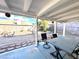 Image of a covered patio with desert landscaping in backyard at 470 Como Ct, Henderson, NV 89015