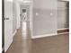 Hallway with bright floors and a closet at 4722 Obannon Dr # D, Las Vegas, NV 89102