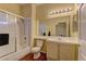 Bathroom with a shower-tub combination and a vanity at 5250 S Rainbow Blvd # 1121, Las Vegas, NV 89118