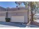 Attached garage offers convenience and additional storage space at 5250 S Rainbow Blvd # 1121, Las Vegas, NV 89118