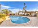 Inviting backyard pool and patio area, perfect for outdoor relaxation and entertaining at 6240 Clarice Ave, Las Vegas, NV 89107