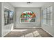 Bedroom with decorative stained glass window at 1 Rising Sun Ct, Henderson, NV 89074