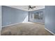 Bedroom featuring carpeted floors and a ceiling fan at 1 Rising Sun Ct, Henderson, NV 89074