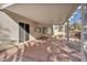 Spacious covered patio with ample room for outdoor seating and entertaining at 1 Rising Sun Ct, Henderson, NV 89074